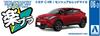 Aoshima Bunka Kyozai The Snap Kit Series Toyota Sensual Red Mica Plastic Model 1/32 C-HR Pre-Colored 06-D