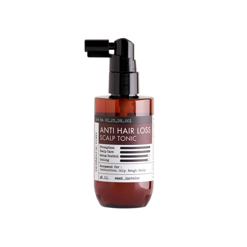 [Derma Factory] Anti-Hair Loss Scalp Tonic 100ml Root Strengthening & Cooling Relief