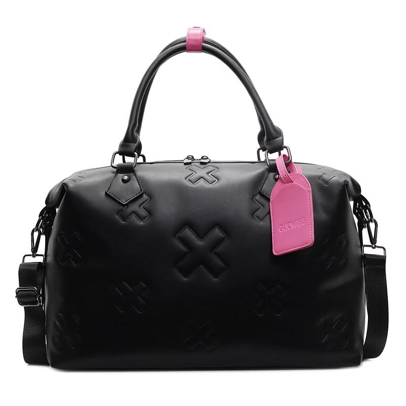 Li Shen PU Large Capacity Travel Duffle Bag