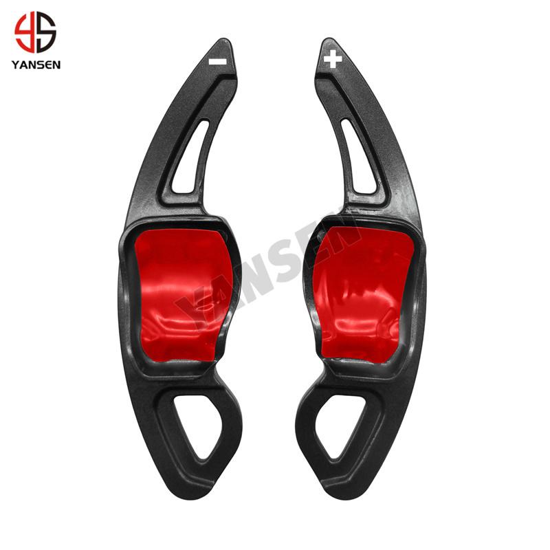 For Volkswagen VW Golf 5 6 Mk6 Mk5 Jetta GTI R20 CC R36 Scirocco Polo Carbon Fiber Wheel Shift Paddle DSG Extension Accessories
