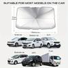 Car Sunshade Umbrella Windshield Folding Front Parasol Umbrella Type Sun Shade for Car Window Summer Sun Protection Accessories