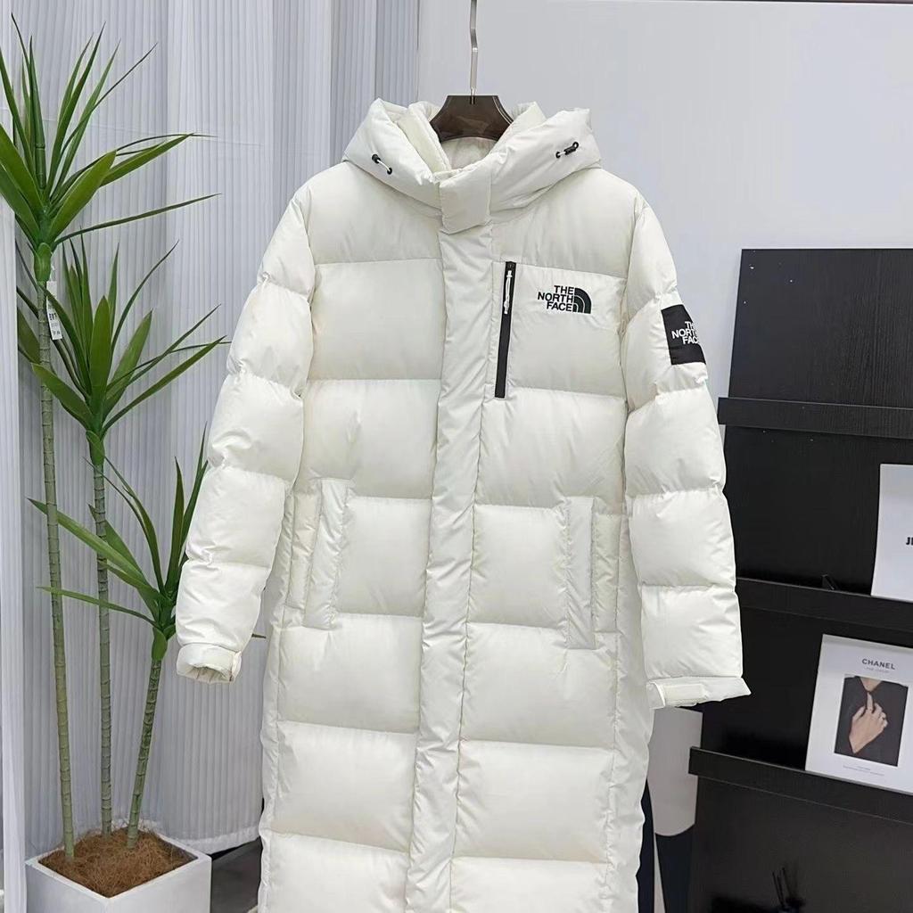 North Face Unisex Uzun Kalın Kaz Tüyü Mont: Diz Üstü, Su Geçirmez, Kapüşonlu Kışlık Mont