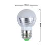 16 Colors RGB LED Bulb Christmas Decor LED Night Light E27 3W Spotlight
