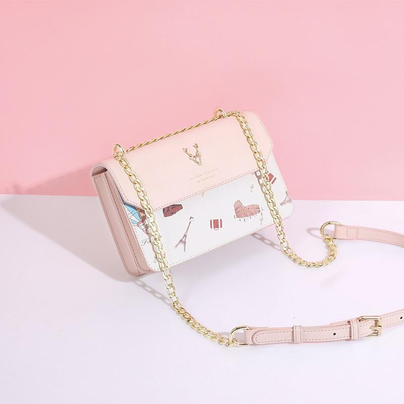 Bags women's autumn and winter new messenger bags women's bags one shoulder underarm chain exquisite small square bags