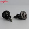 1 Set Guyker Strap Lock Button For Guitar And Bass Chromeblackgoldsmoky Color