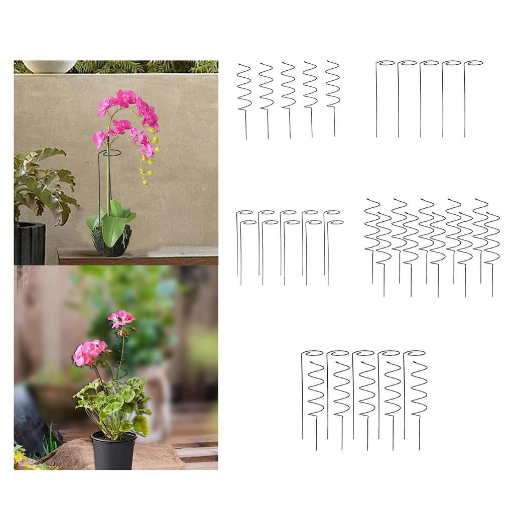 Climbing Plant Stakes Space Saving Racks Reusable Easy Install Tomato Twist Stakes for Indoor Fruits Vegetables Yard Flowers