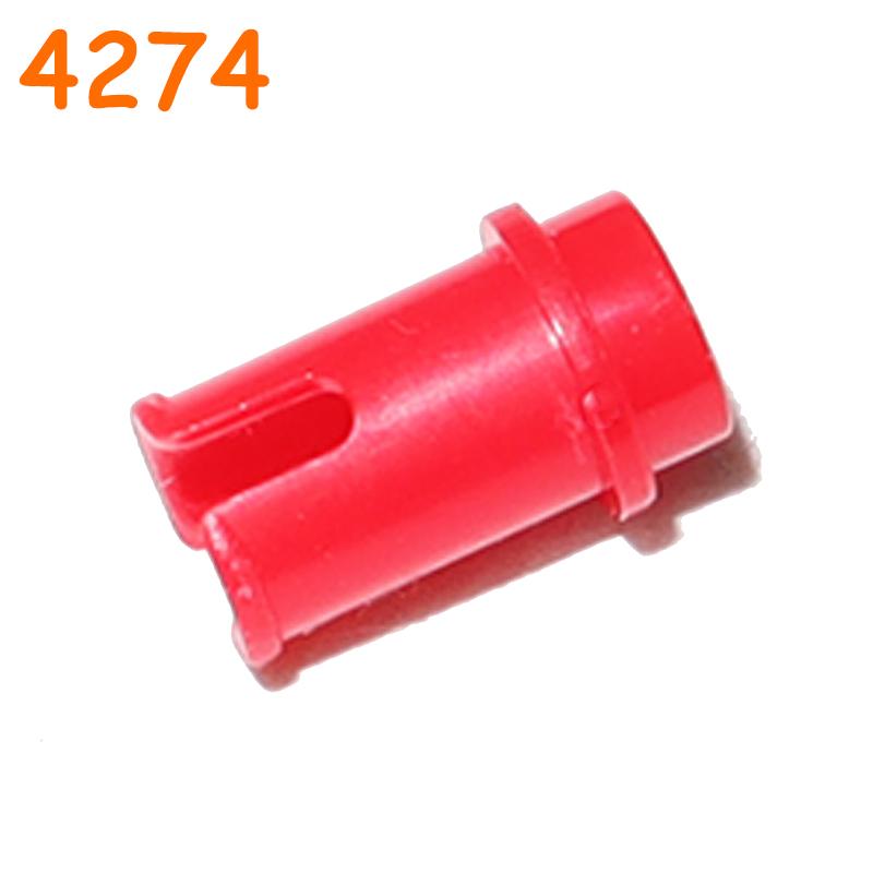 Non-Toxic Connector Bolt Pin With Friction Peg Cross Axle Building Block Bricks Technical Accessories Moc Parts Assemble Particles Toy