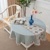 Japanese Cotton Linen Tablecloth - Fresh, Artistic, Round & Rectangular Options