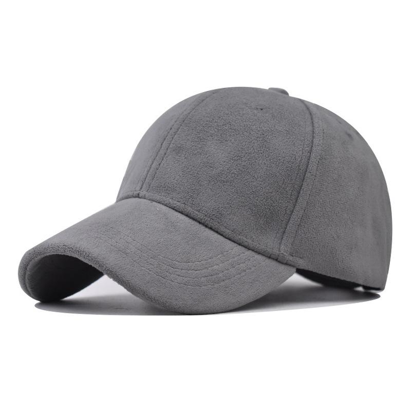 Casual Baseball Cap for Women and Men Fashion Suede Hat Autumn Outdoor Street Sun Caps Snapback Hip Hop Hat Unisex Wholesale Hat