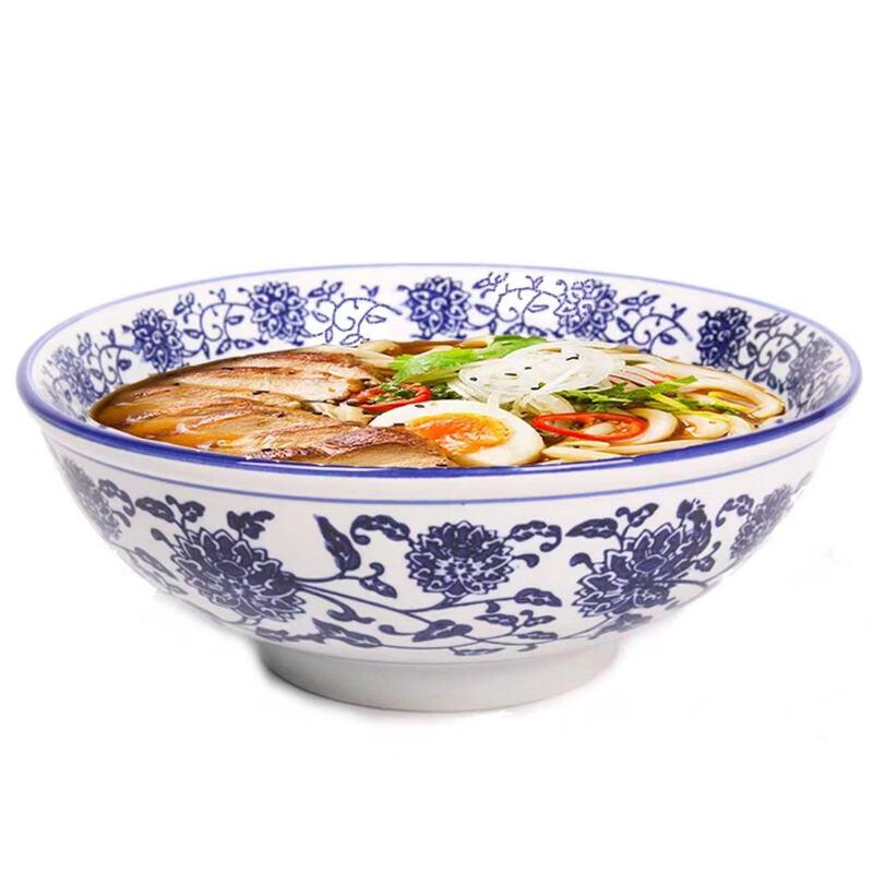 

Shengjia 7-inch Blue and White Porcelain Noodle Bowl