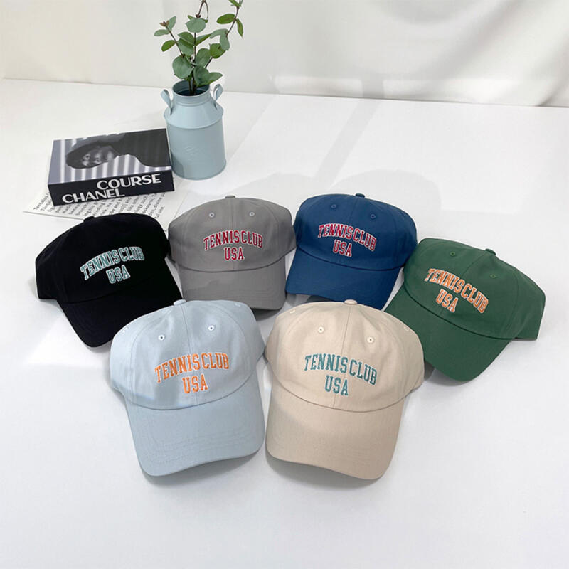 Women s and Men s Sporty Ball Cap Lettering Summer Hat C4857_Blue