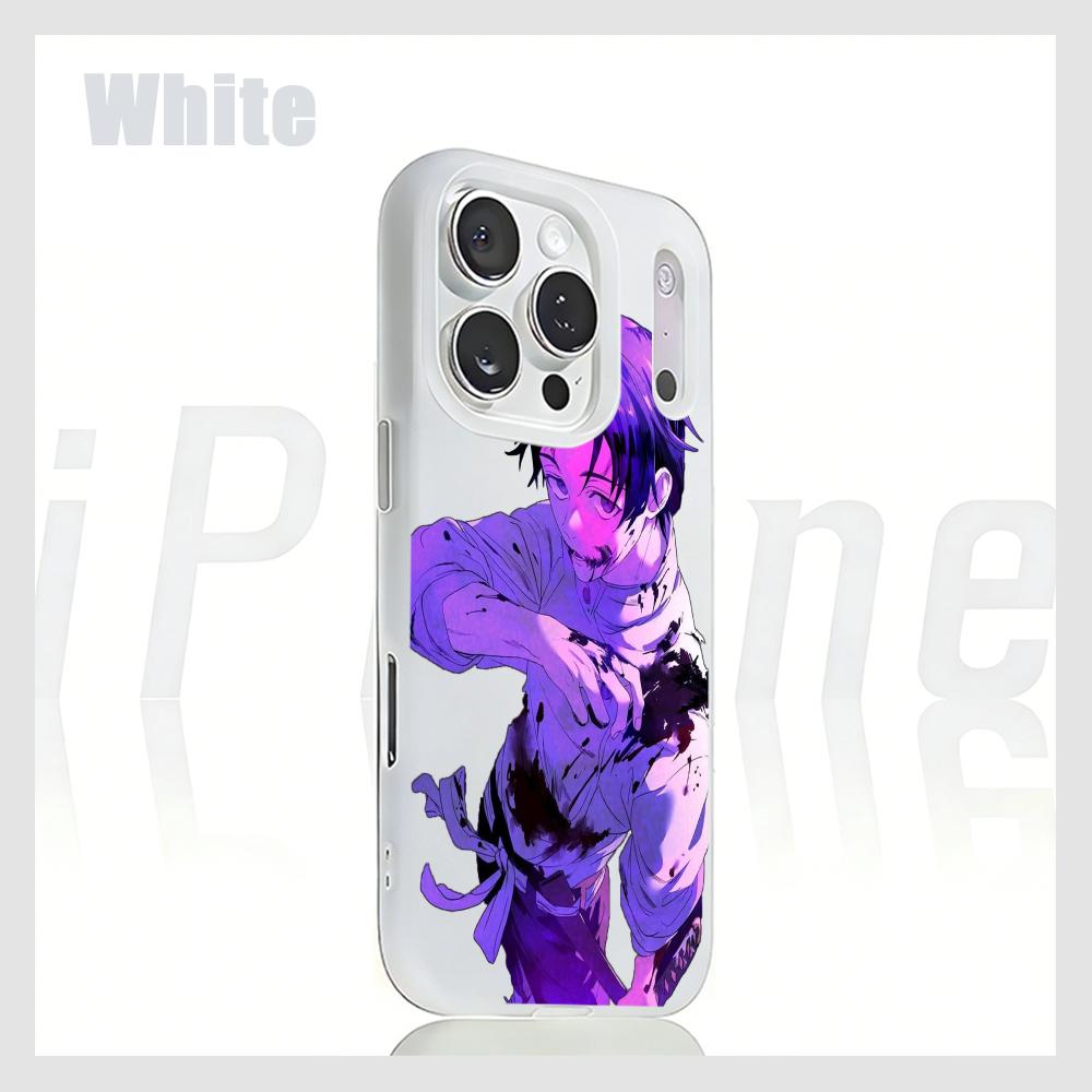 

J-Jujutsu Kaisen Yuta Okkotsues Phone Case for iPhone 17 air 16 e 15 14 13 12 11 Pro Max Plus White 2-in-1 Jelly case iPhone 16 Pro Max