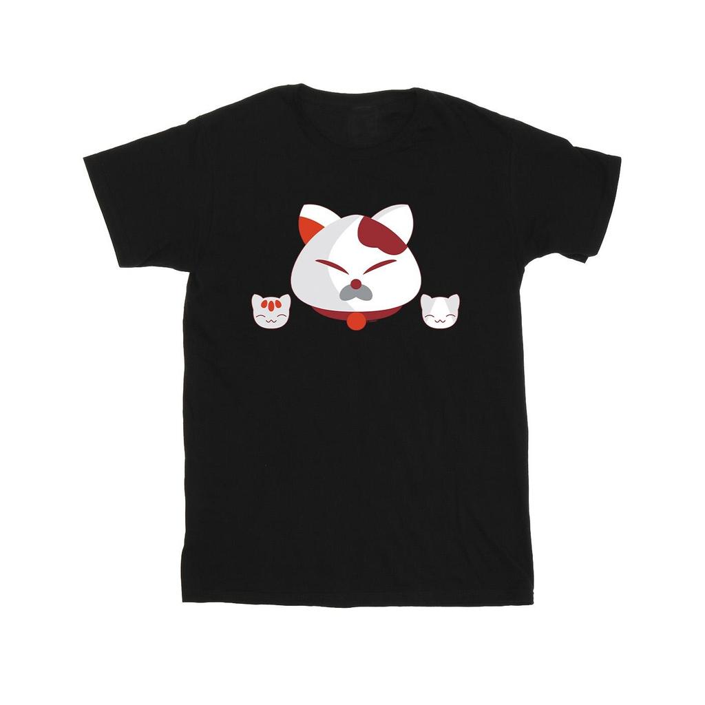 Disney Mens Big Hero 6 Baymax Kitten Heads T-Shirt