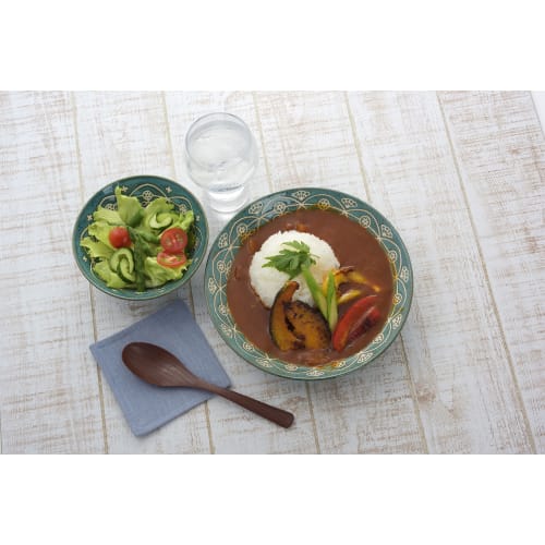 Miyamoto Sangyo Spoon Cutlery, Stylish Resin Wood Grain Spoon, Dishwasher Safe (5 Colors) Dark Brown, Red, Brown, Light Brown, Beige