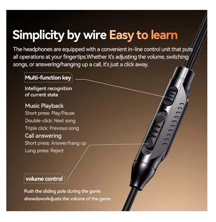 NEW 8D Surround Sound Gaming Earphones Type C&3.5mm Wired In Ear Earbuds Headphones Sports Gamer Headset for Samsung With HD Mic
