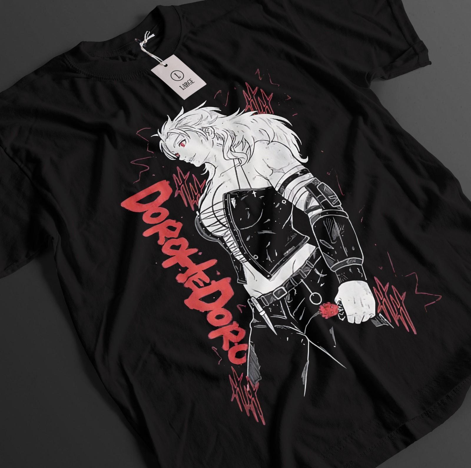 

Dorohedoro Shirt Caiman Tshirt Nikaido T-Shirt Mens Womens Tees Top Noi Top Shin Manga En Anime Tee S