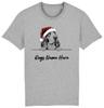 BASSETT HOUND Personalised Christmas Dog T-Shirt Mens Womens Kids Dogs Name Gift