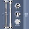 ZISIZ Adjustable Stainless Steel Under-Mount Sink Support Rods (2-Pack)