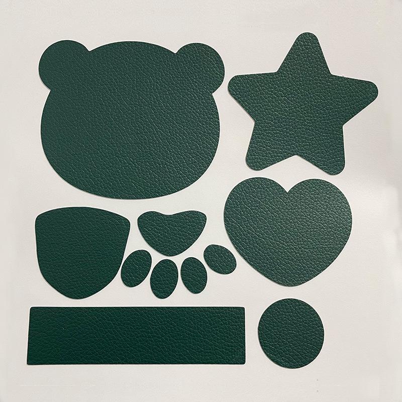 Selbstklebender Bär Kunstleder Reparaturflicken für Sofa- oder Zigarettenbrand-Schäden