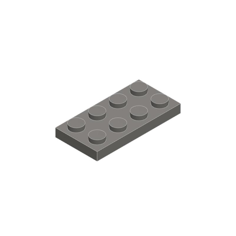 Non-Toxic 10Pcs 3020 2X4 Basic Building Blocks Moc Color Loose Parts Compatible With Brick Diy Children'S Toy Assembly Gift Box