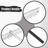 Metal Bending Tool for Crimping Panels, Roofing Edges, Steel Sheets, Finishes, User-Friendly,