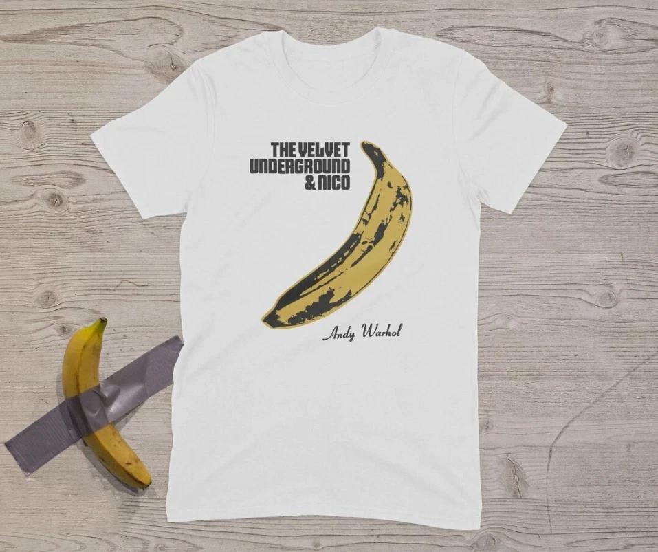 The Velvet Underground & Nico, Andy Warhol T Shirt Full Size S-5XL S