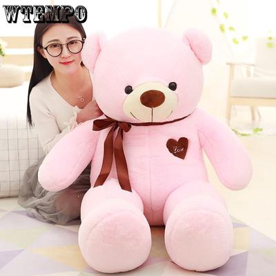 Großes Plüschtier für Kinder, Teddybär, Puppe, Ragdoll, Männer und Frauen, Geburtstagsgeschenke, süßer Kaninchenfellbär