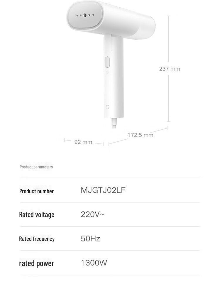 Xiaomi Tragbare Faltbare Handbügeleisenmaschine zur Faltenentfernung
