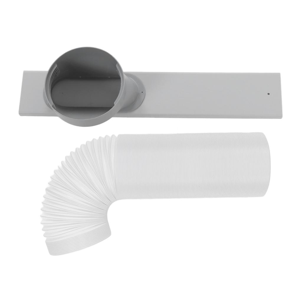 Accesorii pentru aer condiționat, kit glisant pentru geam, placă de 5,9 inch, conector tub, set furtun evacuare
