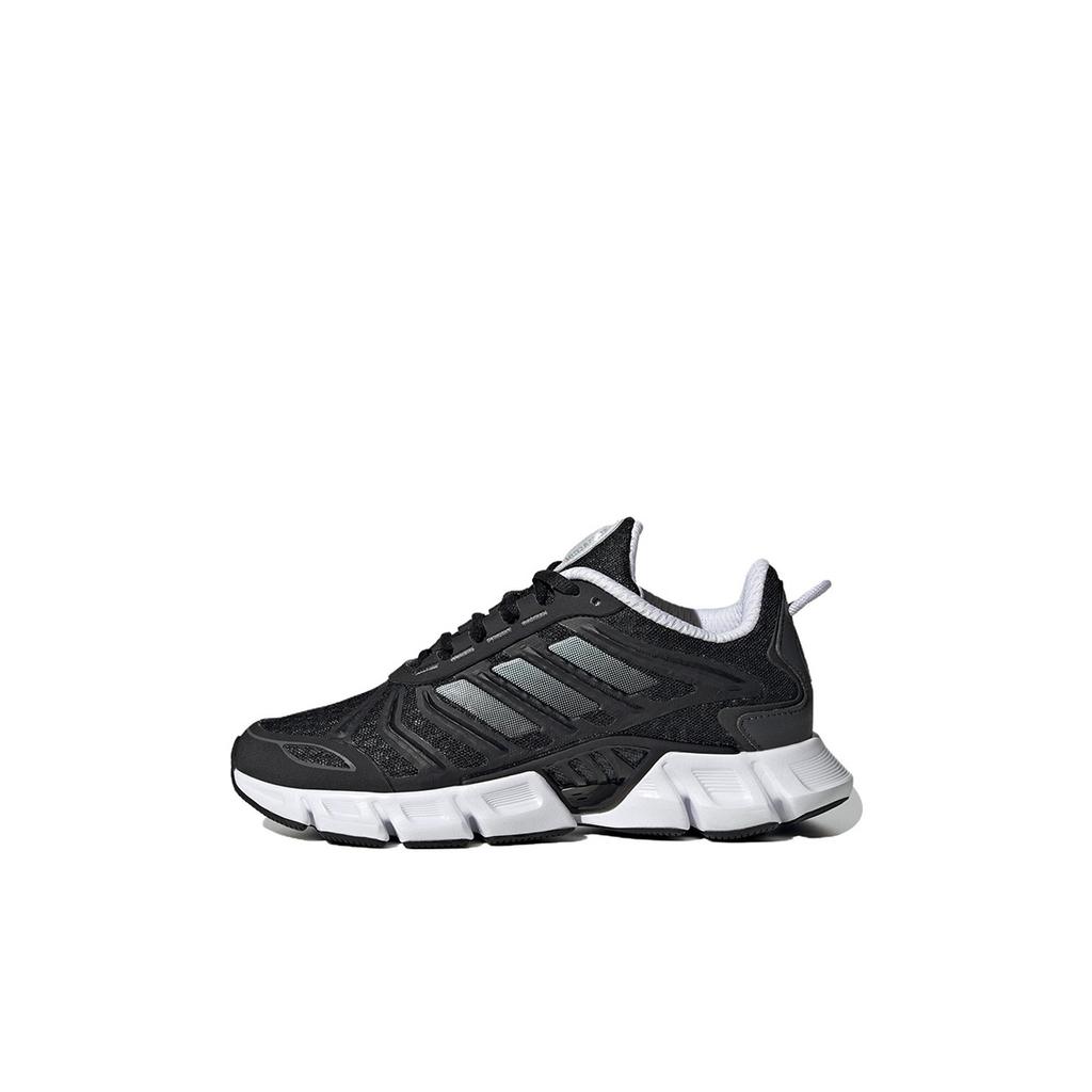 New Adidas Breeze Series Slip Resistant Cushioning Abrasion Resistant Low Top Kids' Running Shoes Black White Kids' GZ4020