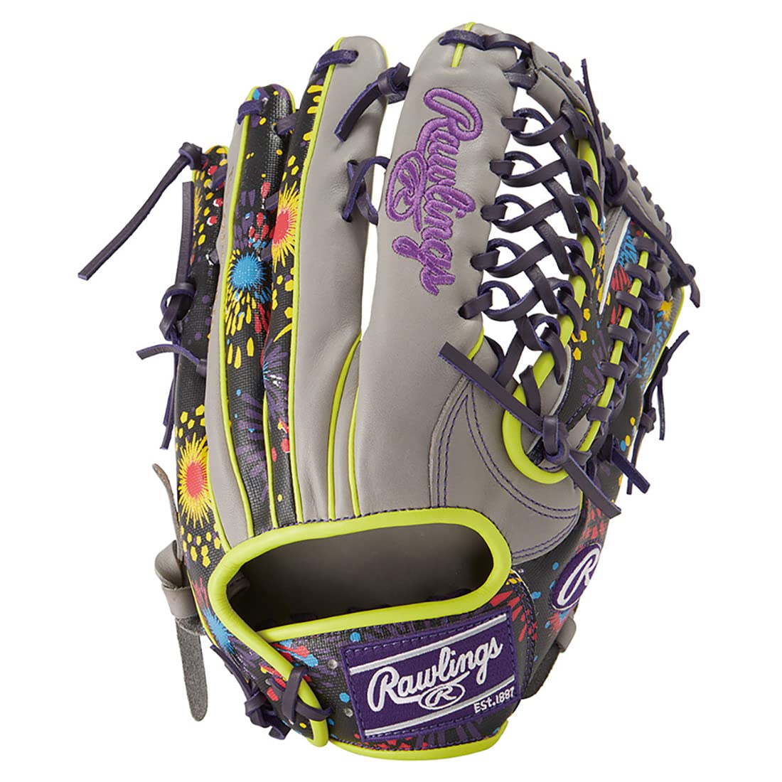 

Rawlings Baseball Glove Adult Softball HOH GRAPHIC Size 13 GR2FHGY70 Gray throwers [For Outfielders] For right-handed