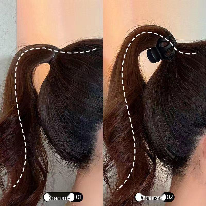 Small Pumpkin Claw Clip for Buns, Ponytails, and Bangs - Princess Hairstyle Accessory