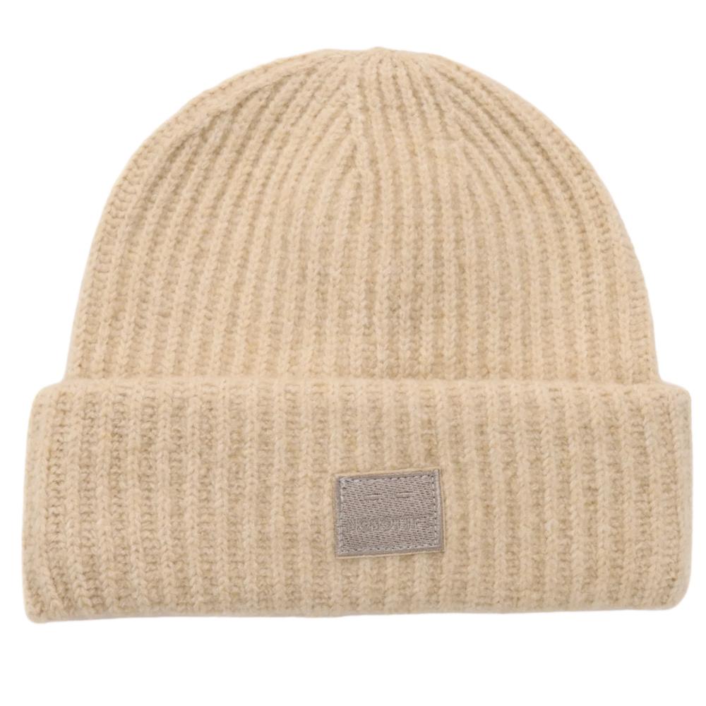 New Style Slouchy Beanie Hats Winter Warm Cap Y2K Cap For Women Solid Color Face Patch Winter Knitted Girl Hats Gift