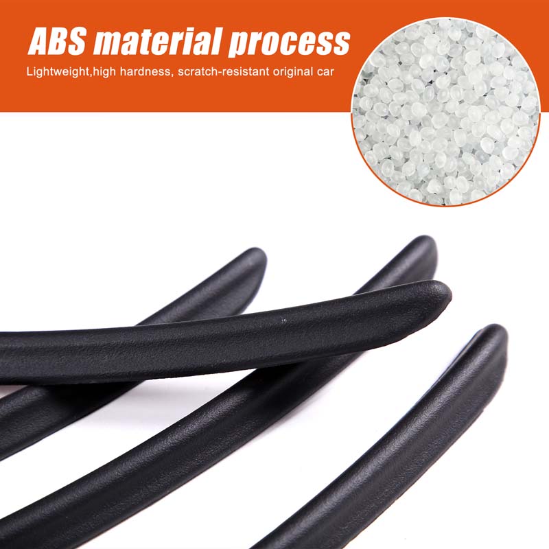 ABS Car Fender Flares Mud Flaps Arch Wheel Eyebrow Lips Strips Sticker Trim For 2011-2019 Nissan JUKE Infiniti ESQ Accessories