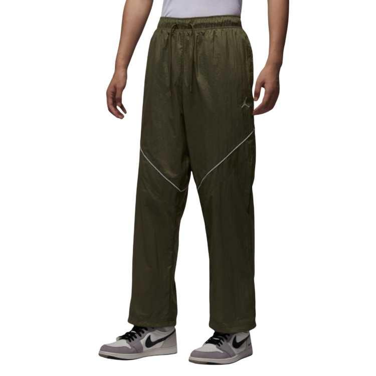 Air Jordan Brooklyn Draft Trousers Olive Green Sail Men s IB1048-222 M