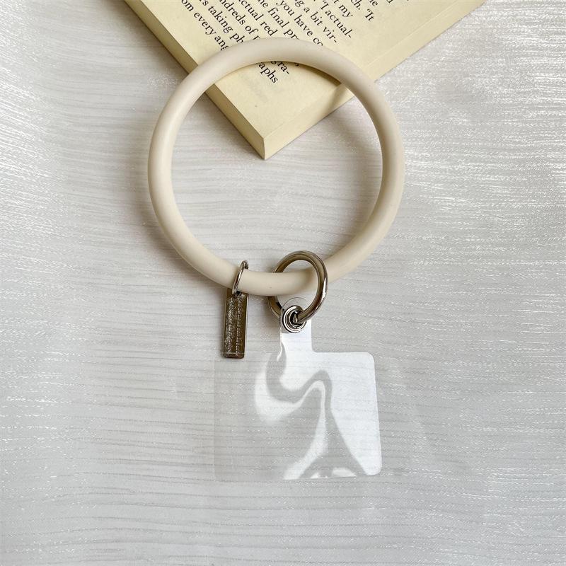 Universelles Silikon-Armband mit Schnalle für Handyhüllen, Anti-Sturz-Riemen, Schlüsselanhänger, Anhänger und Anti-Verlust-Seil