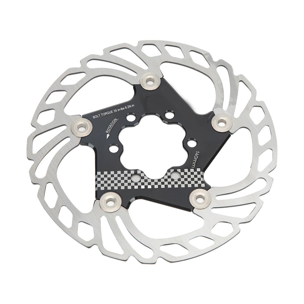 Bike Floating Brake Discs with with 6 Bolts Heat Dissipation Mountain Bike Brake Rotor140MM