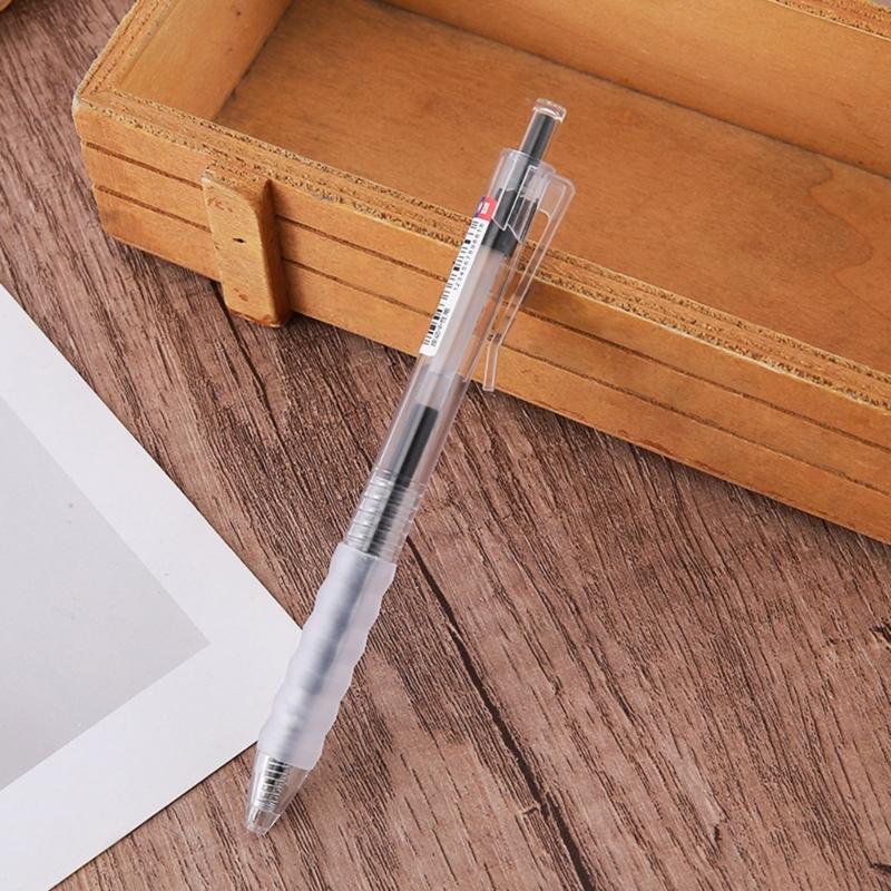 Długopisy z tuszem żelowym Końcówka 0,5 MM Długopis żelowy wysuwany Szybkoschnący Narzędzie do pisania na egzaminach dla studentów i pracowników biurowych Pisanie Robienie notatek
