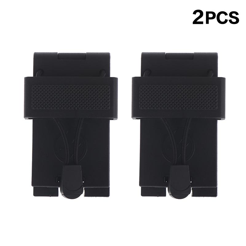 Radio Belt Clip Holder Radio Carry Holster Plastic Compact Secure Black Anti Slip For Law Enforcement Duty Belt