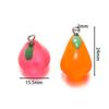 10 stuks 15x24 mm Gelei Kleurige 3D Parel Hars Charms Hangers voor Oorbellen Ketting Sleutelhanger Charms DIY Sieraden Maken Accessoires