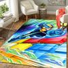 1Pc Megaman Action Rug, Office Carpet Indoor Outdoor Doormat, Non-Slip Soft, Living Room, Christmas Halloween Gift M92932