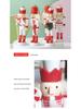 13CM British-Style Drumming Nutcracker Soldier Christmas Ornament Holiday Gift
