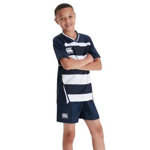 canterbury Childrens/Kids Evader Hooped Vapodri Jersey