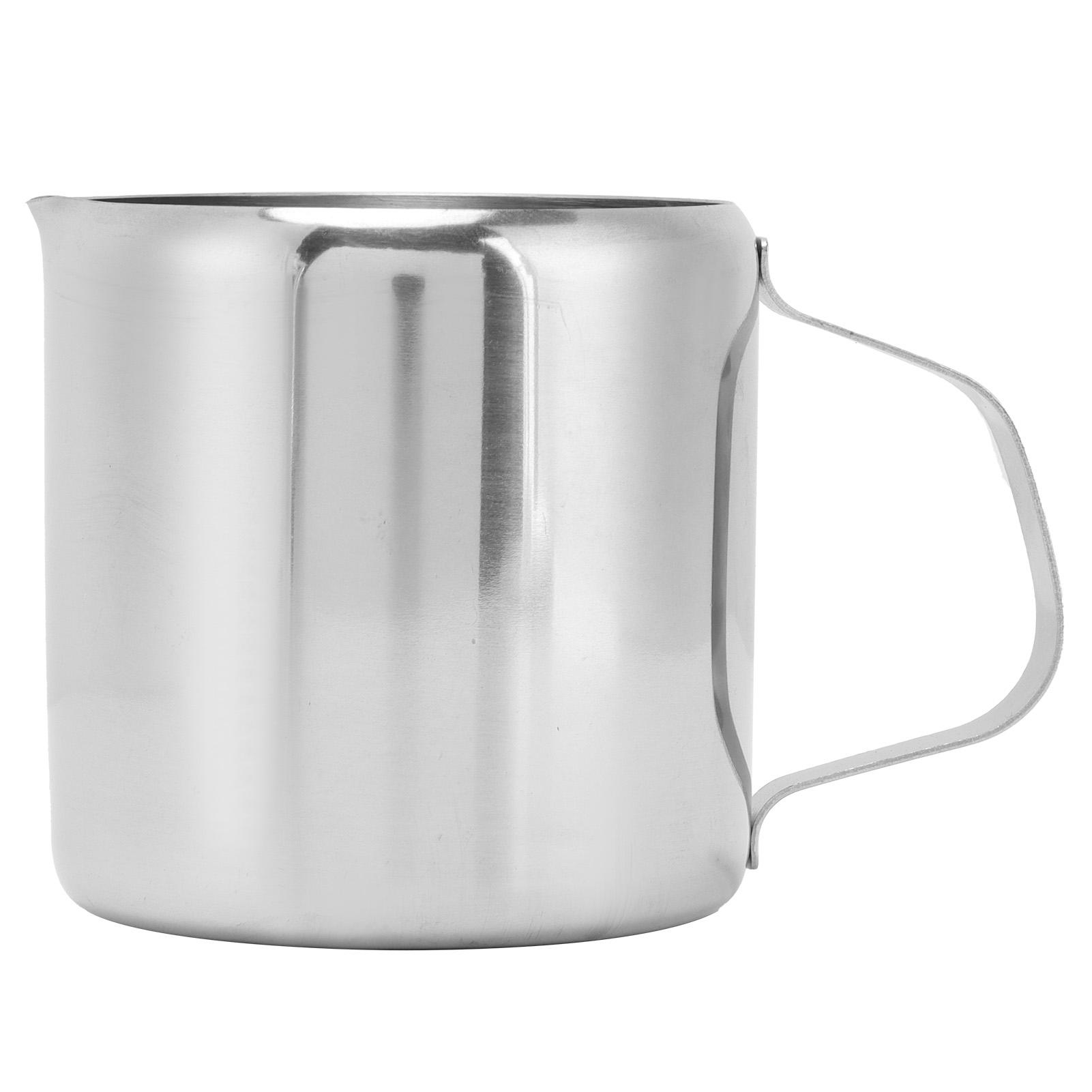 

Milk Frothing Pitcher 304 Stainless Steel Straight Body 150ml Food Grade Material Easy to Clean Frothing Cup for
