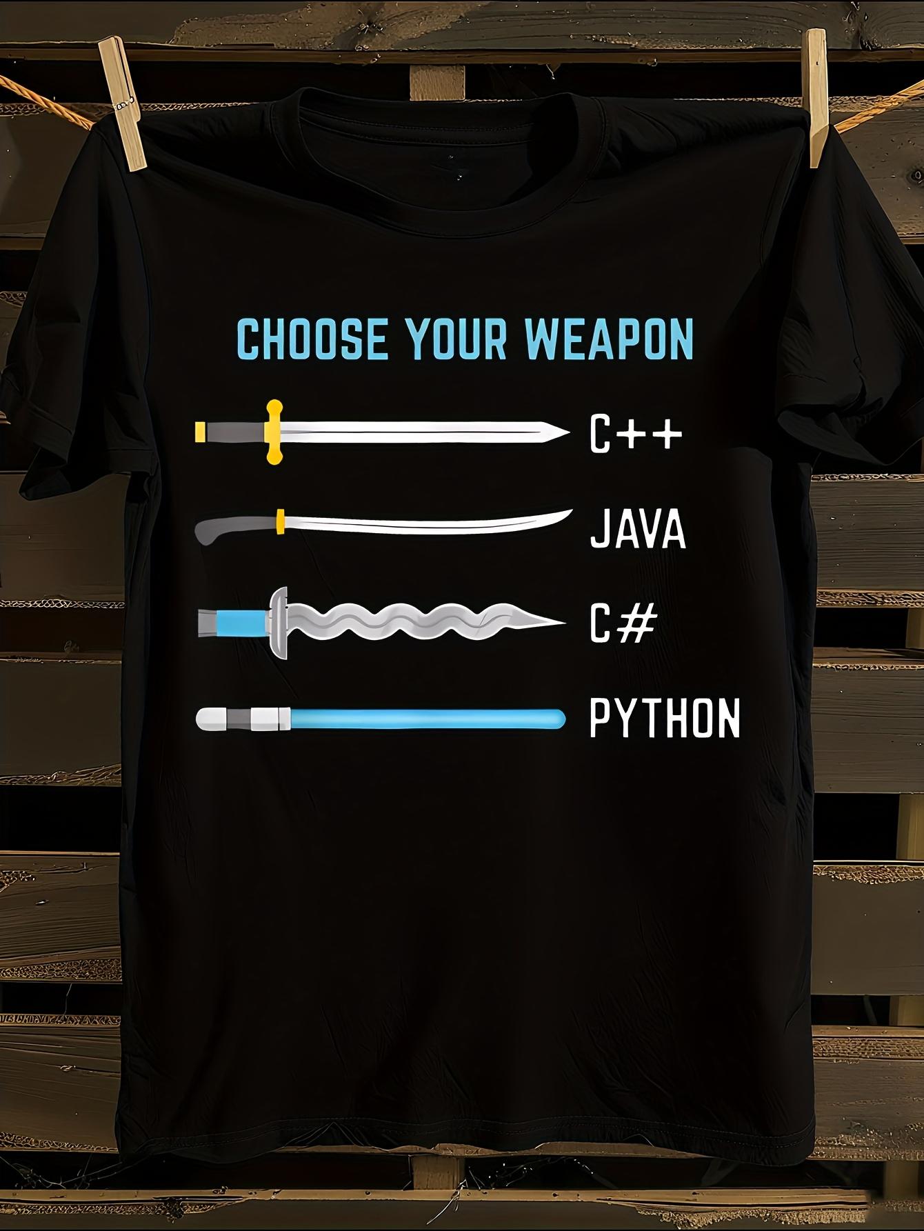 Funny Programming Language Humor T-shirt S