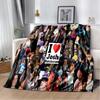 Handsome Star JJosh Hutcherson Soft Flannel Throw Blanket for Bed Home Picnic  Comfortable Cozy Blanket for Kids and Adults