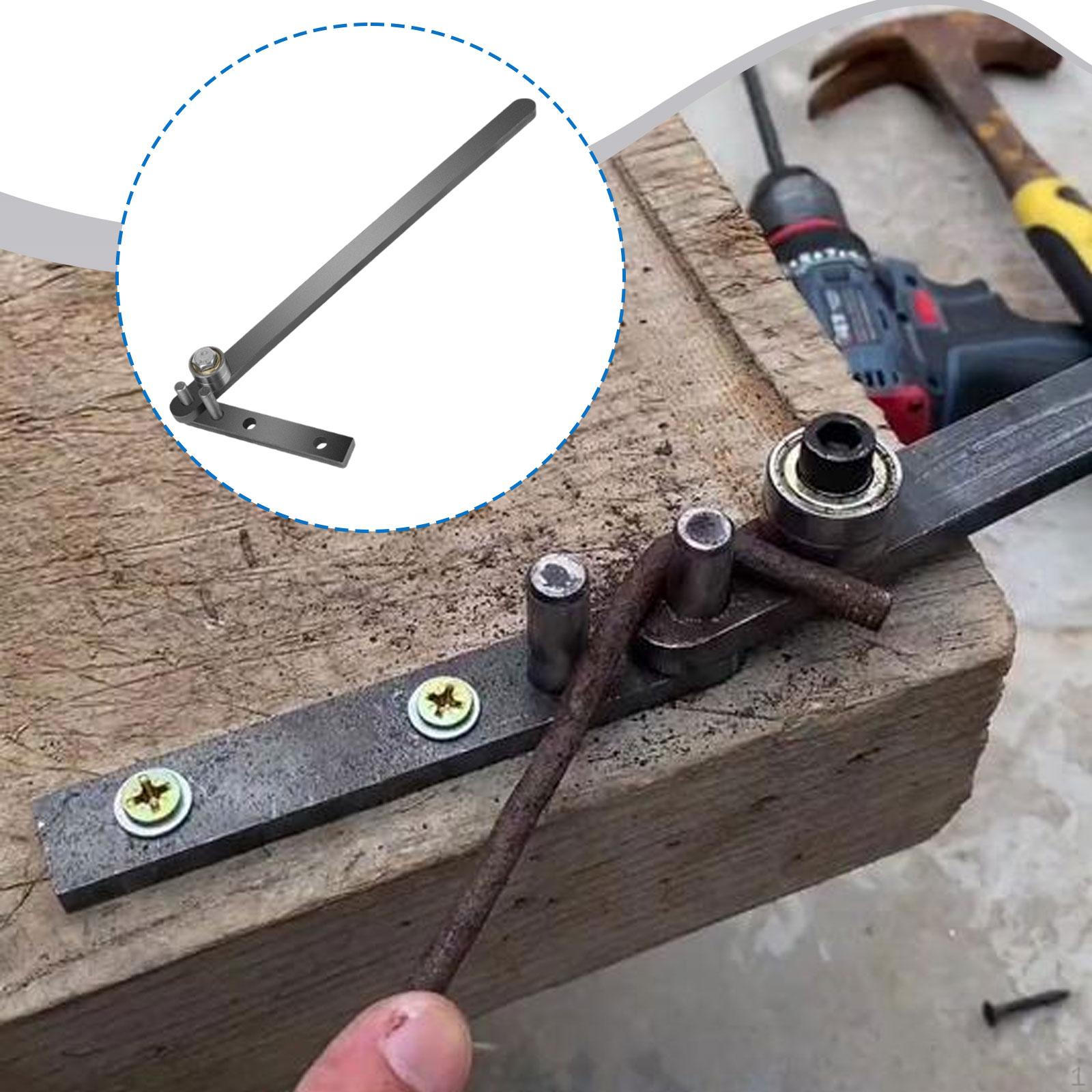 

Manual Bending Machine Rod Bender Plumbing Hand Operated Labor Saving Forming for 2-8mm Dia