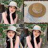 Summer Stylish Wide Brim Straw Hat For Women With Sweet Cute Design Ideal For Beach