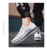 Bee Wolf British Style Men's Genuine Leather Crocodile Sneakers