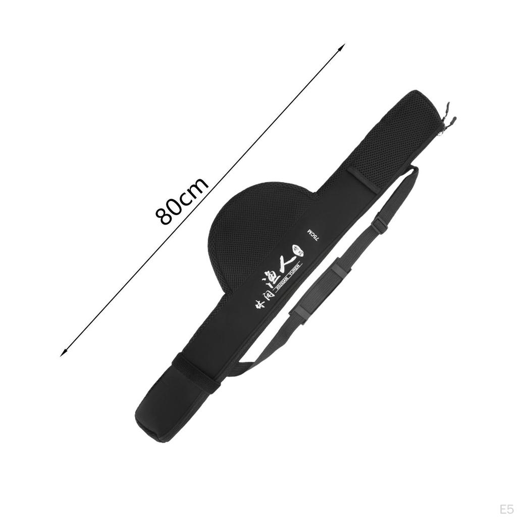Fishing Pole Bag Rod Case, Adjustable Strap Travel Carry Bag, Holder